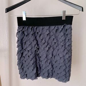 Charlotte Russe Ruffled Mini Skirt - Size S
